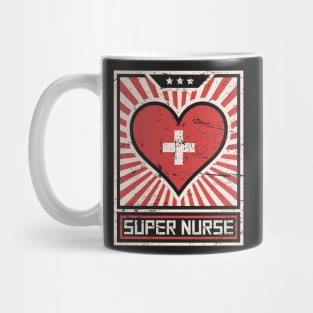 Super Nurse – Propaganda Poster Mug